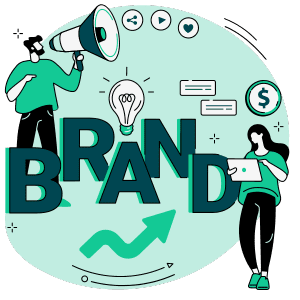 Brand awareness, design and creation, growth hacking tools
